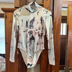 NWOT SHEIN multicolor bodysuit, XS